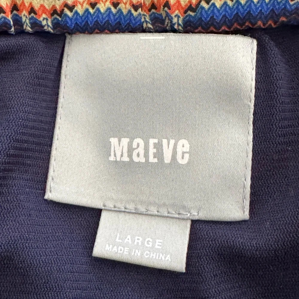 Rare Anthropologie Maeve - Multicolor Strapless Dress - Size Large - Picture 7 of 10